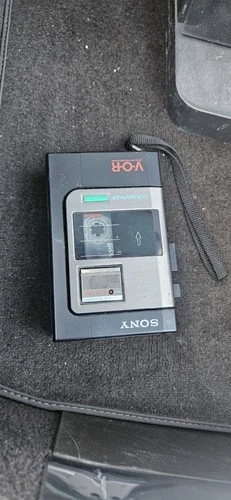 Vintage Sony TCM-37V Cassette Recorder VOR Walkman Powers On