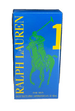 Polo Big Pony Blue 1 by Ralph Lauren 3.4 oz EDT Spray for Men NIB