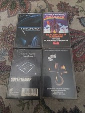 Lot Of 4 Classic Rock Cassettes