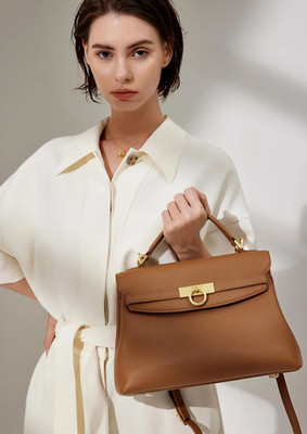 Parisa Wang medium 'Grace' bag in Chestnut (NWT)
