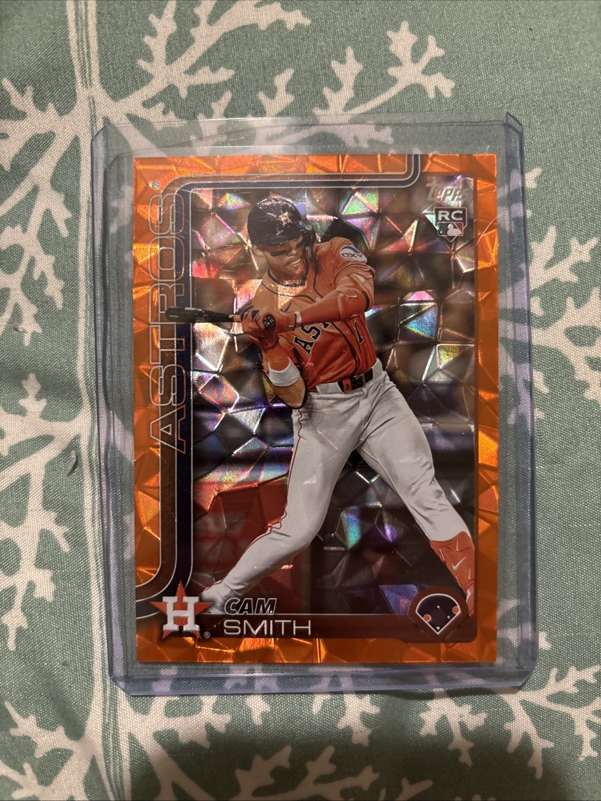 2025 Topps Update-#US298 Cam Smith (RC) Orange Diamanté /25 