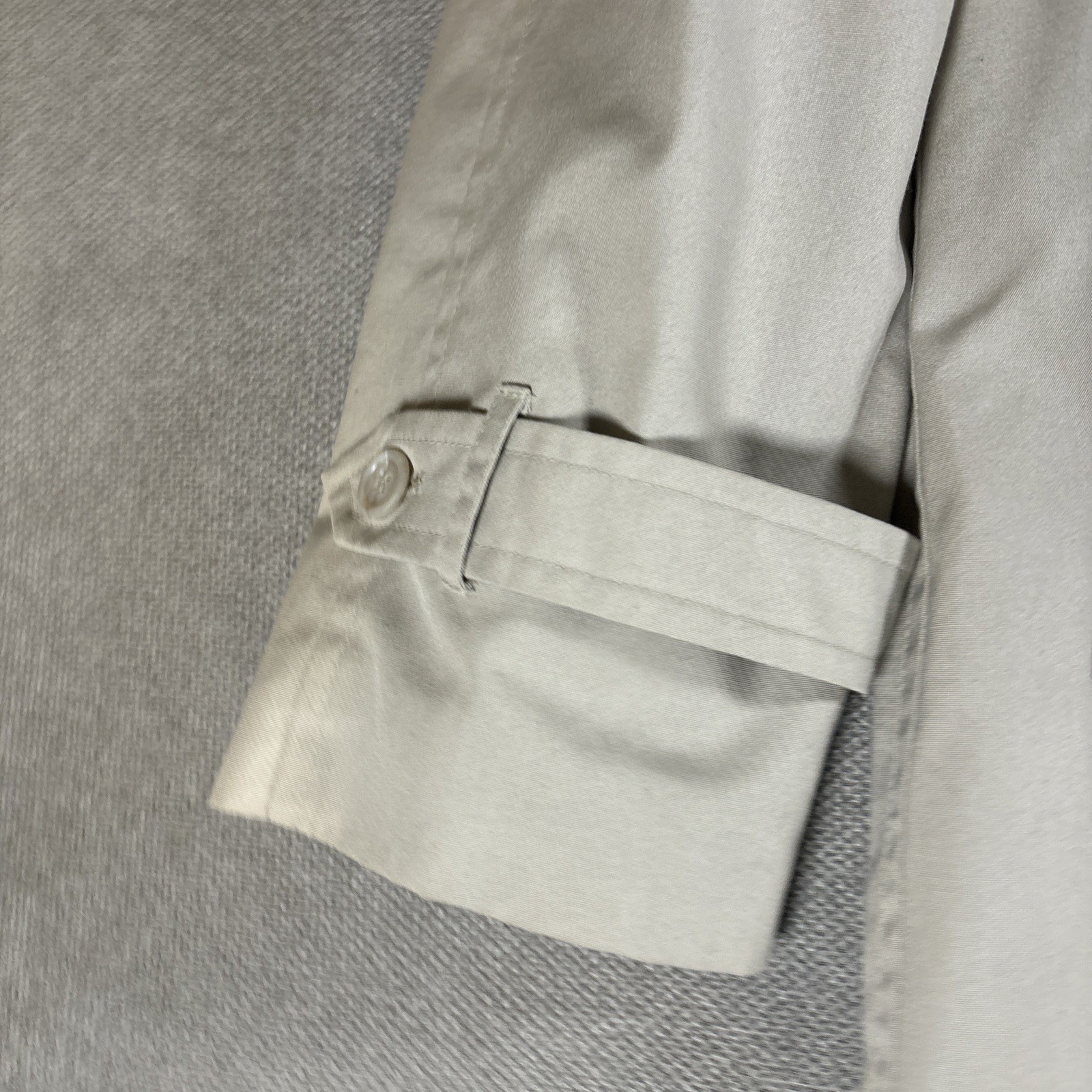 Men's TOWNE by LONDON FOG Trench Coat Jacket VINTAGE Removable Lining 38 Regular