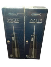 2 BRAND NEW ONLYONE POWER WATER DENTAL FLOSSERS 300 ML TANK