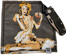 50 WAYS POCKET POCKET HANK Everyday Carry EDC Handkerchief Zombie Girl Brains