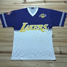 Vintage 90s Los Angeles LA Lakers Eastern Conference NBA Basketball Shirt - XL