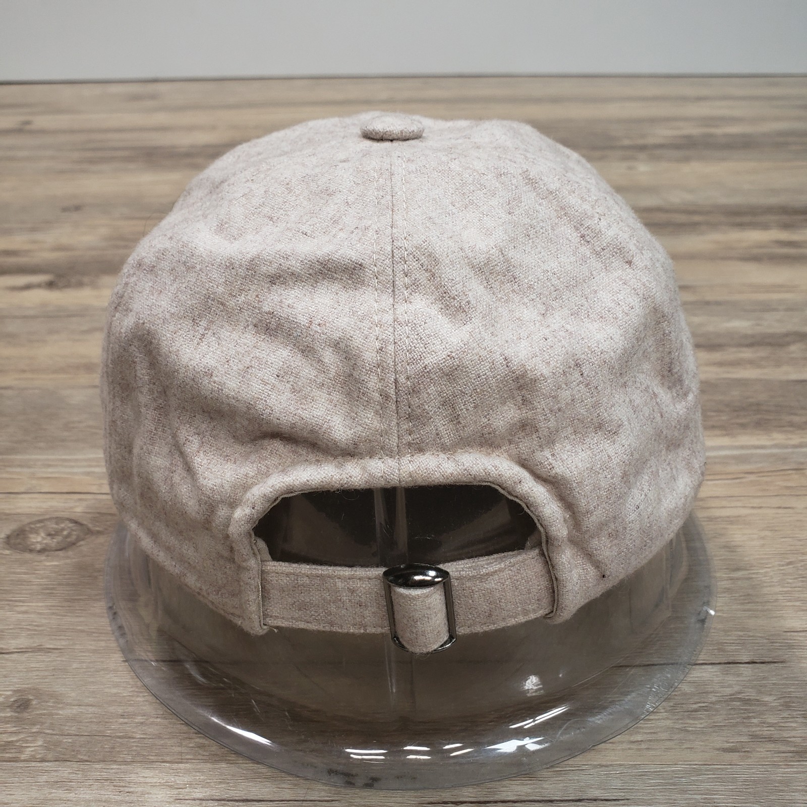 Hatattack Hat Cap Strap Back Beige Wool Blend Cas… - image 4