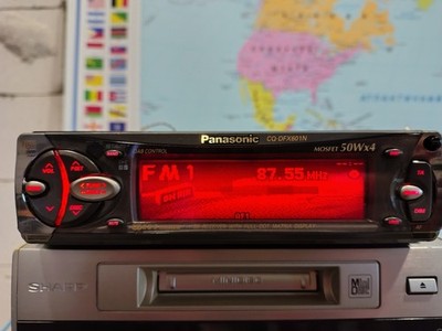 PANASONIC CQ-DFX601N Car Stereo Mobile Media Receiver Fully