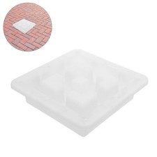 Molde de ladrillo de hormigón de plástico reutilizable para proyectos de adoquines de pared y jardín al aire libre