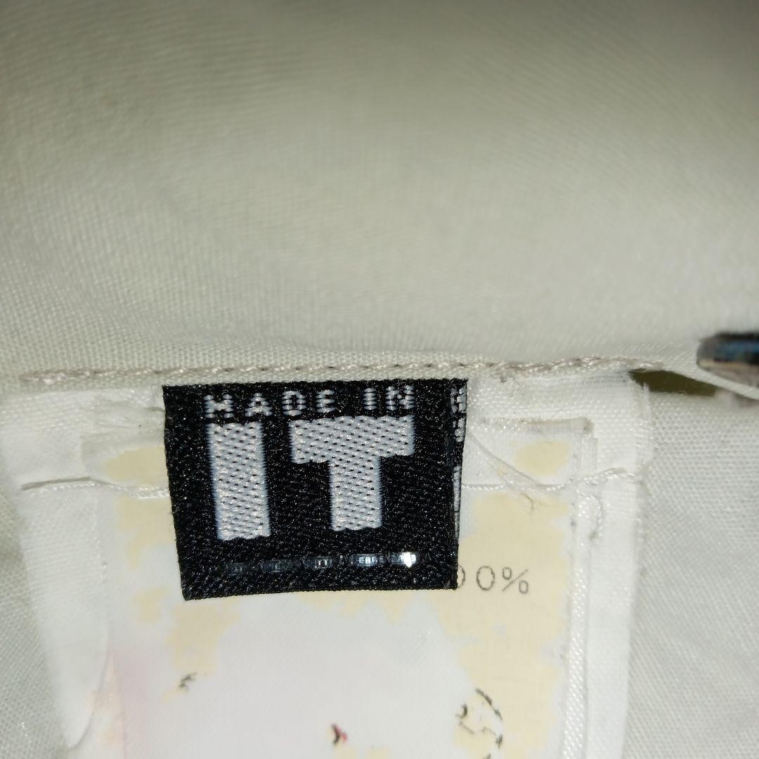 Versace White Back Print Long Sleeve Shirt M Size Used thumbnail 6