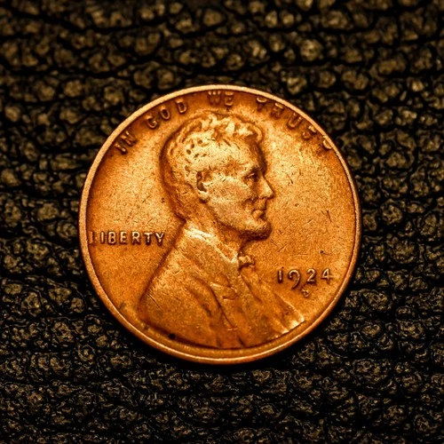 (ITM-7494) 1924-D Lincoln Wheat Cent ~ Very Fine (VF) Cndtn ~ COMBINED SHIPPING!