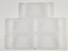 � 5x Nintendo Gameboy Advane GBA Hard Shell � Clear Protective Plastic Case