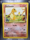 Charmander 46/102 Italian Pokemon Card - TCG WOTC Base Set - LP