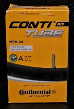 Continental Conti Tube MTB 29 X 1.75-2.5 Presta US Type Valve 40mm Black Tube