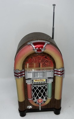 Vtg Nostalgia Classic Wurlitzer Juke Box AM / FM Radio 1986 Japan Works ...