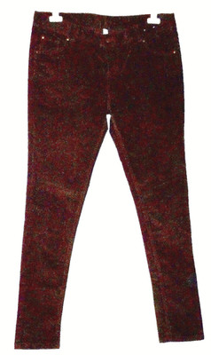 Damen Cordhose DENIM & CO Gr. 42 Skinny braun
