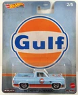2021 HOT WHEELS  PREMIUM CAR CULTURE VINTAGE FUELS GULF  '83 CHEVY SILVERADO