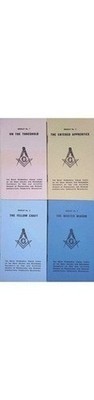 Masonic Degree Booklets PA Freemason 1970s Apprentice Fellow Master Rituals