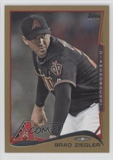 2014 Topps Gold 1205/2014 Brad Ziegler #556 0l2