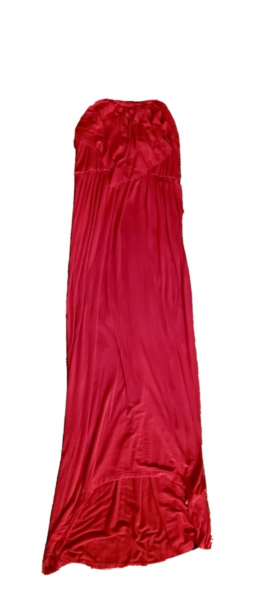 5th & Love Orange/Red Maxi Dress Large | eBay