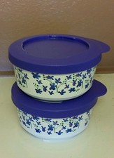 New Tupperware Dessert Snap Together Seals Bowls 