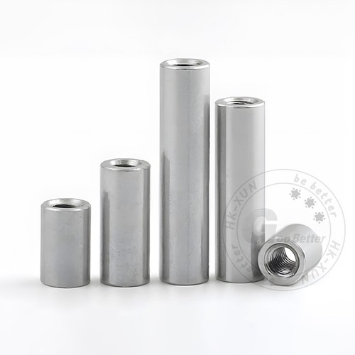 Aluminium Rund Gewinde Hülse Abstandshalter lange Muttern Verbinder Außendurchmesser = 5/6 mm M3 - Bild 9 von 20