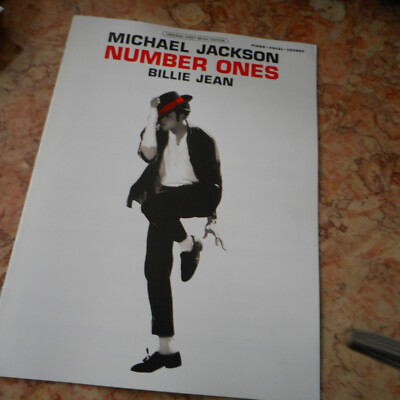 Michael Jackson Billie Jean 1982 Photo Sheet Music | eBay