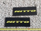 Lot of 2 NITTO Racing Tires Decals Stickers Nascar NHRA NT555 Terra Grappler