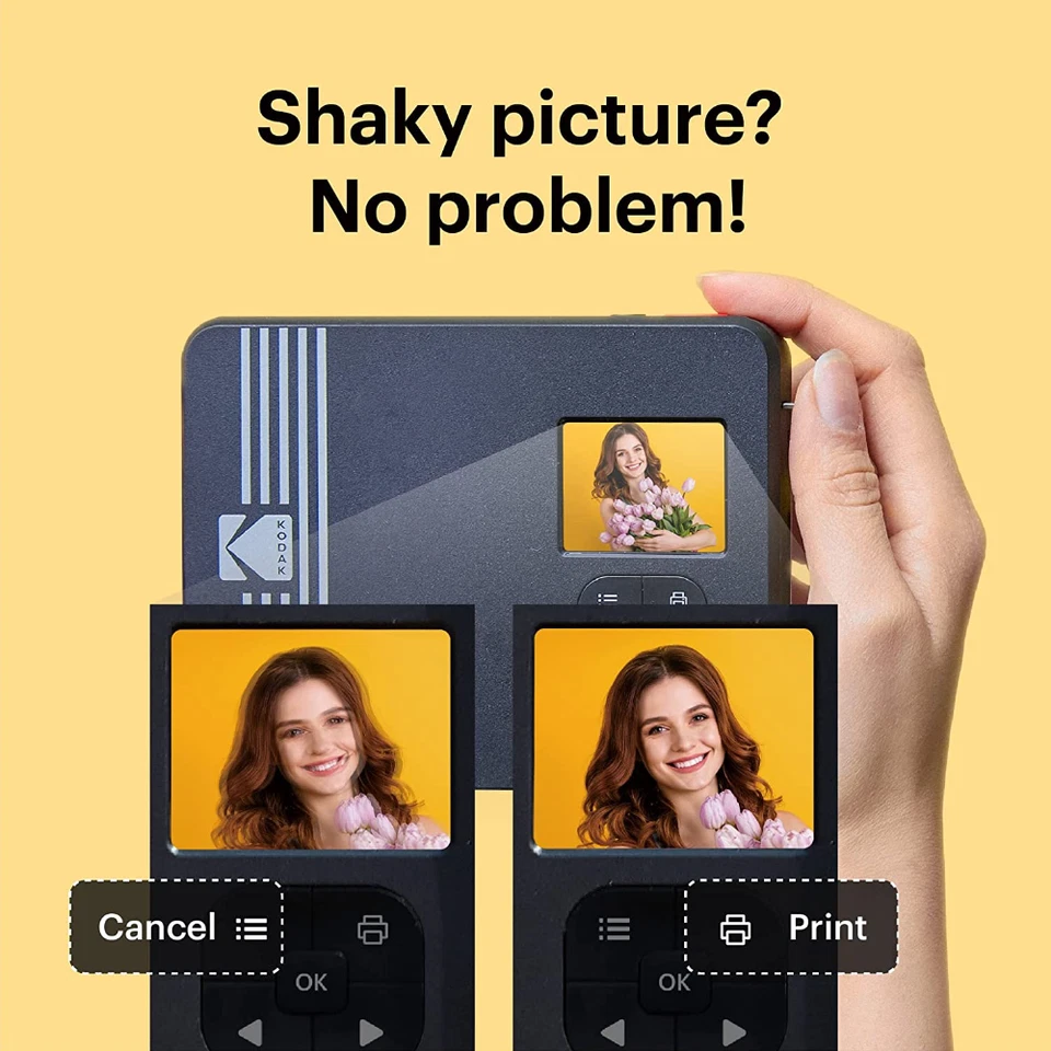 Kodak Mini Shot 3 Retro Instant Camera + Smartphone Compatible Printer +8 Sheets - Image 4 of 4