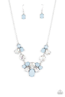 Ethereal Romance Blue, Pink Paparazzi Accessories Necklace