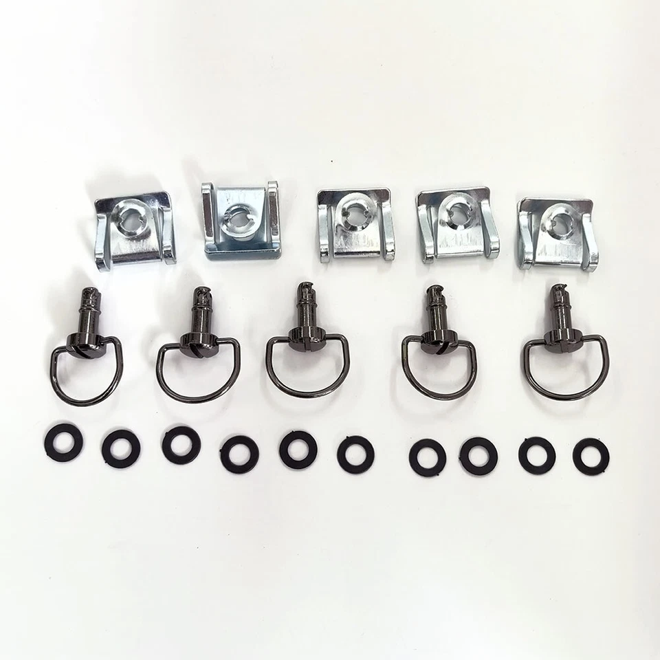 Universal Race Fasteners Quick Release 1/4 Turn Fairing 17mm D-Ring Bolt 5 Sets - Image 4 of 4