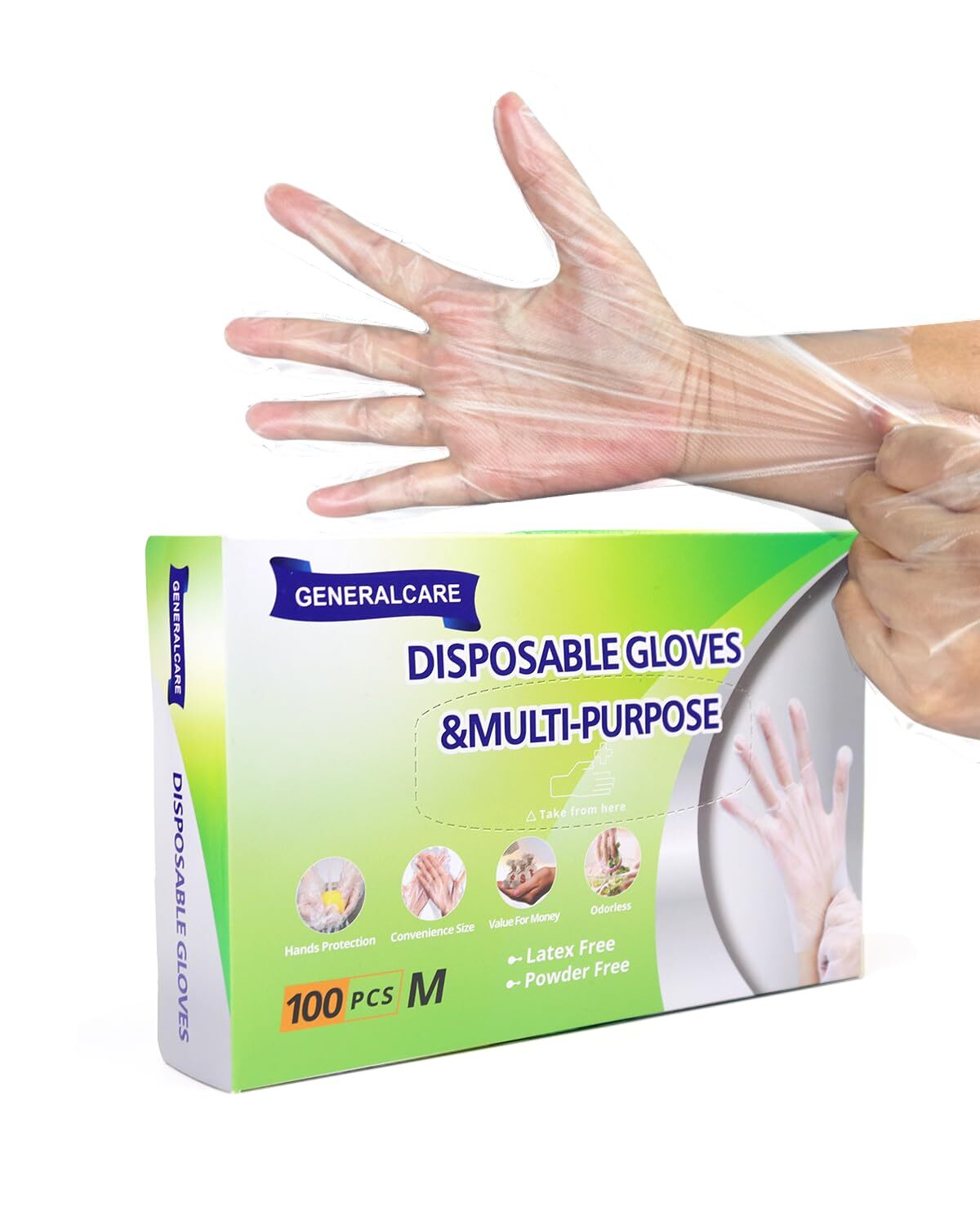 Ultra Strong Disposable TPE Cooking Gloves, Ideal for Cleaning and Food Prep....