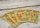 Teacher to Students | End of Term Gift | Seed Packets Wildflower Personalised