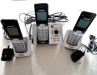 VTech Cs6529-4b--3 Handset Answering System With Caller Id/call Waiting