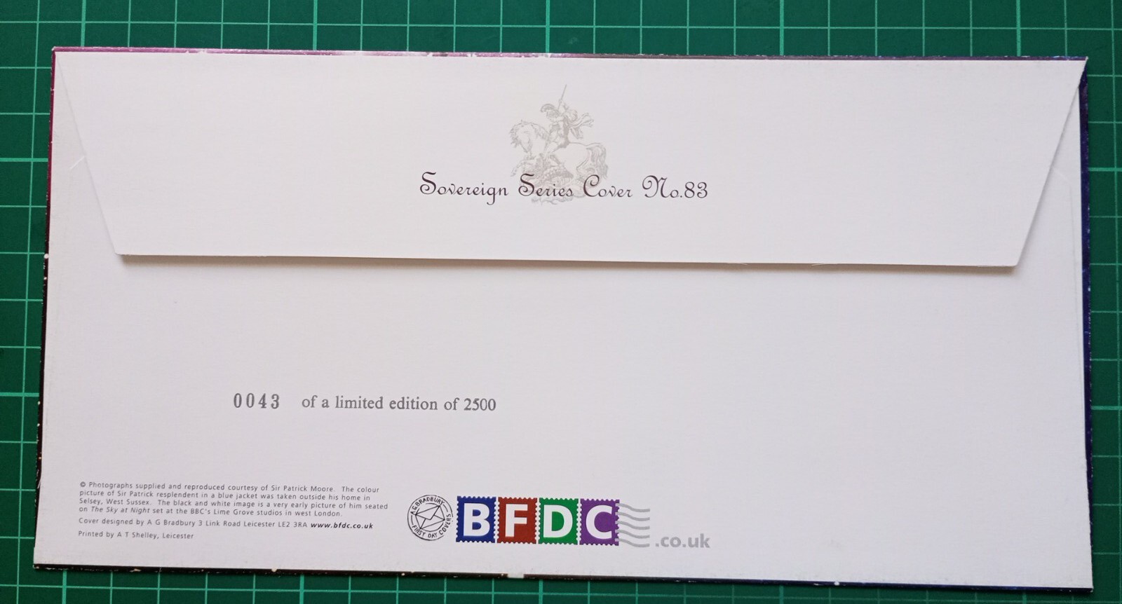 A G Bradbury FDC 2007 Astronomy The Sky At Night BAA London Pmk eBay