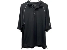 FootJoy men's polo shirt size medium black TPC Tampa Bay golf golfer
