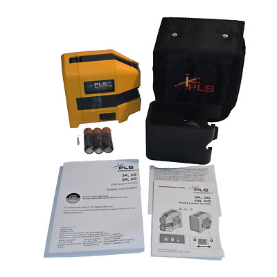 PLS 3g Laser Level 3 Point Laser Level New In Open Box