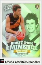 2013 Select AFL Prime Draft Pick Eminence Card DPE77 Trent Cotchin (Richmond)