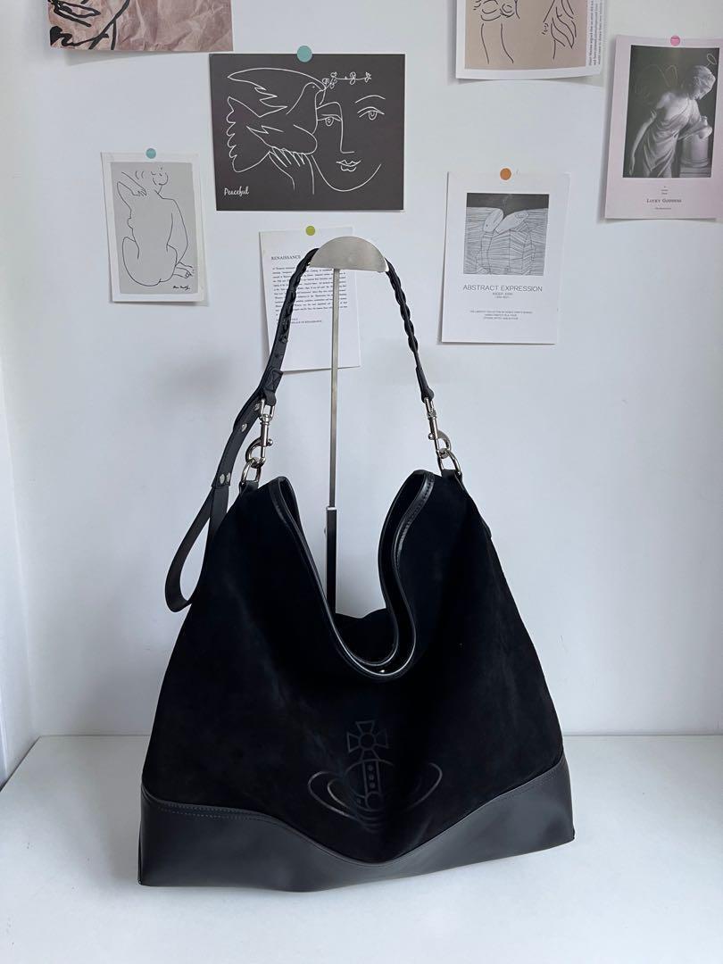 Vivienne Westwood NANCY Shoulder Bag women's bags Suede Vivienne Westwood NANCY Shoulder Bag women's bags Suede