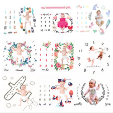 100cm 39inch Newborn Baby Monthly Milestone Blanket Background Photo Props Cloth