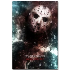 82592 Friday The 13th Horror Movie Decor Wall Print Poster