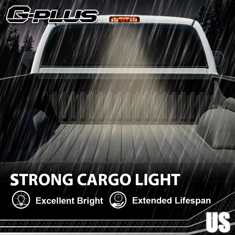 3ème Feu Stop Rouge Pour Chevrolet Silverado & GMC Sierra (1999-2007) - Haute Montage, 4 Ampoules