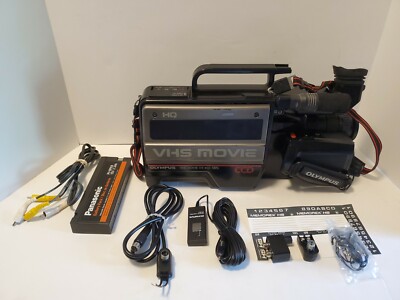 Olympus VHS Movie VX-403 Autofocus X8 Power Zoom, W/ Case Olympus VHS Movie VX-403 Autofocus X8 Power Zoom, W/ Case