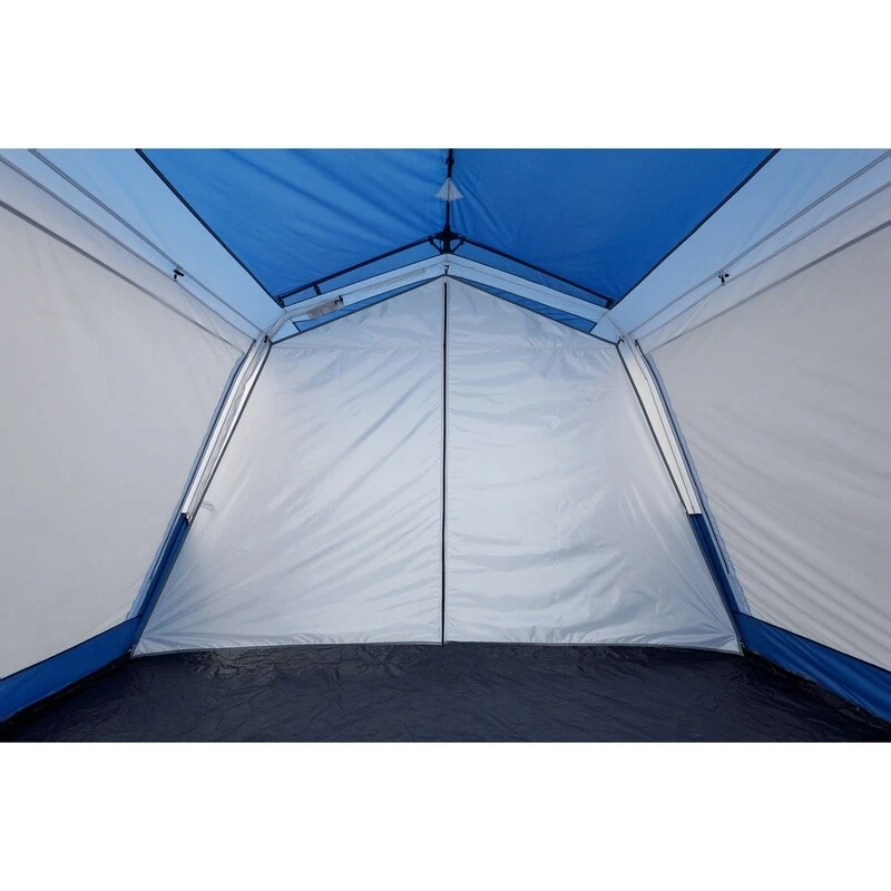 Tienda de campaña instantánea para cabina para 10 personas postes con iluminación LED fácil configuración familia camping al aire libre Foto 4 de 4