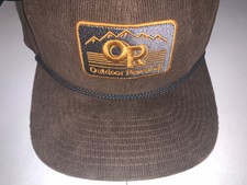 outdoor research advocate cord trucker cap