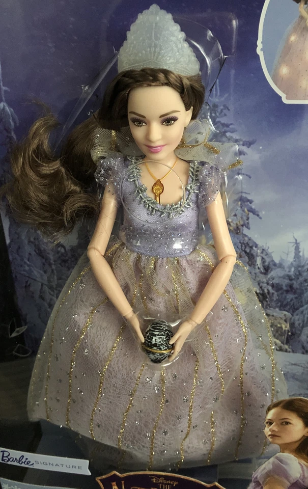 Nutcracker & The Four Realms Clara Light Up Barbie Doll With Ornate Box & Crown  - Image 4 of 4