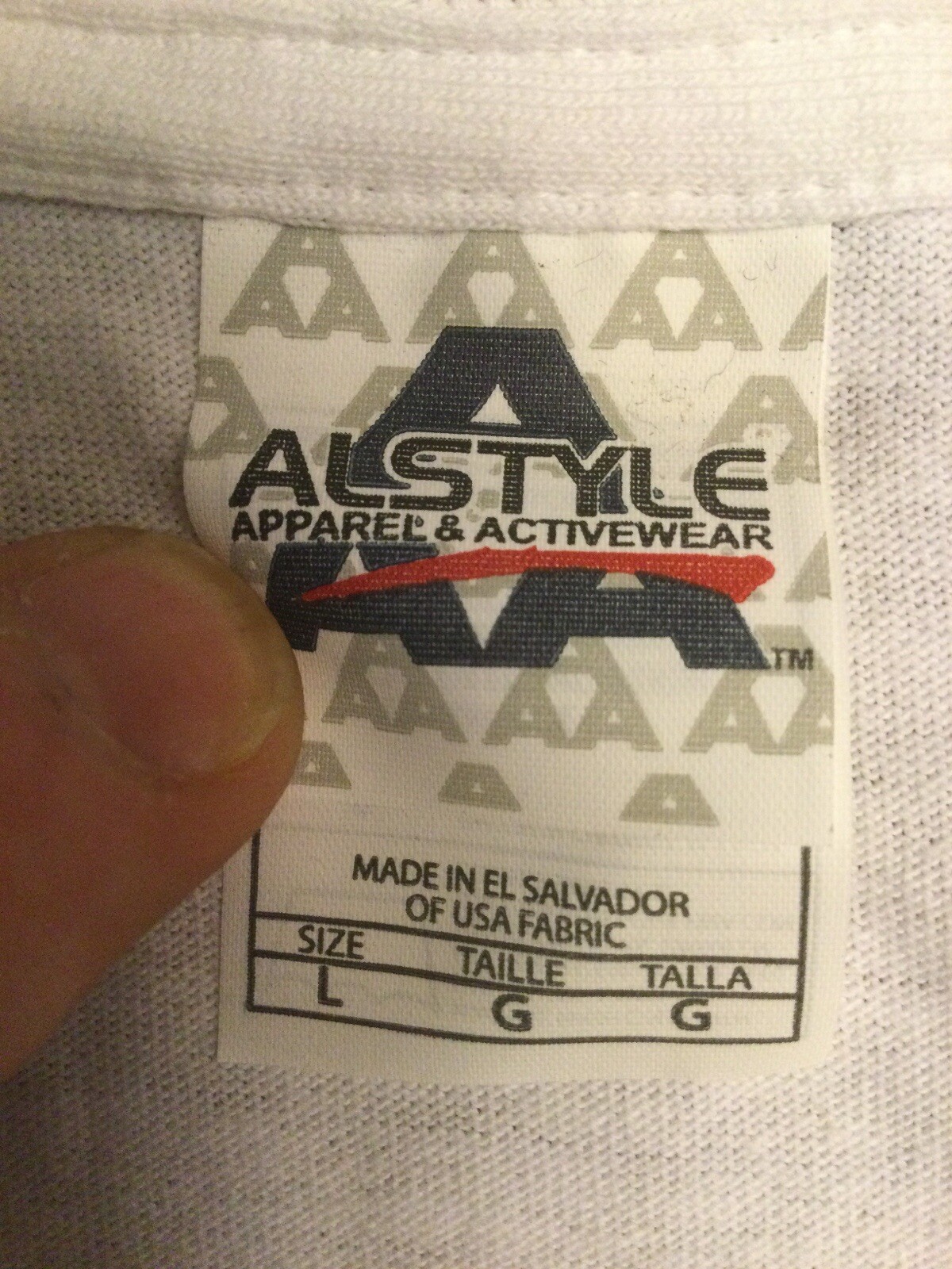 James Dean White Shirt L AAA Gem