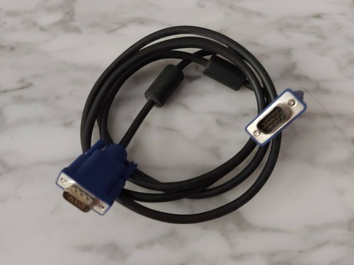 VGA 15pin HD15 Male Extension Video Cable for PC Host Monitor Display Projector
