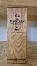 Whisky Macallan 25 Years Release 2022 empty wooden box 70cl 43% cassa vuoto