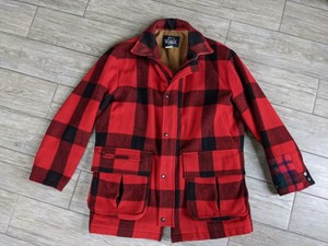 woolrich buffalo plaid jacket