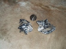 Maritimes Muschel Set 3 Teile Silber farbend Secondhand ansehen!!
